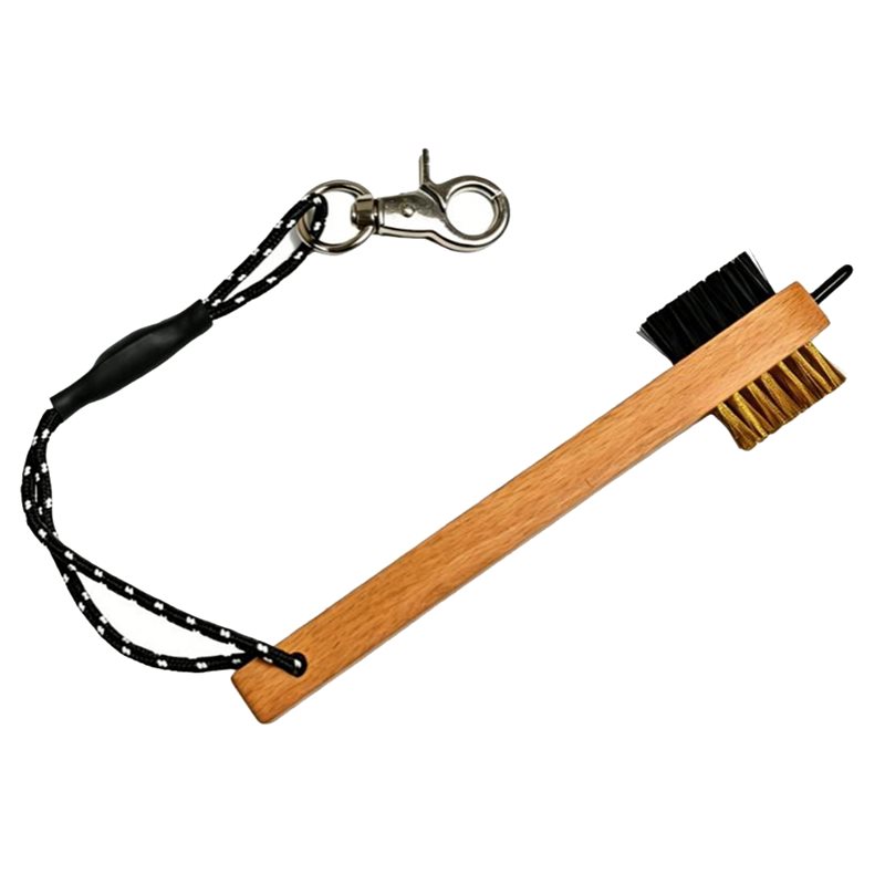 Golf Equipment Wholesale - Щетка для гольфа ABHS с деревянной