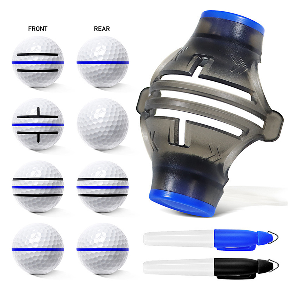 Golf Equipment Drawing - 360 ° трафарет для точной маркировки
