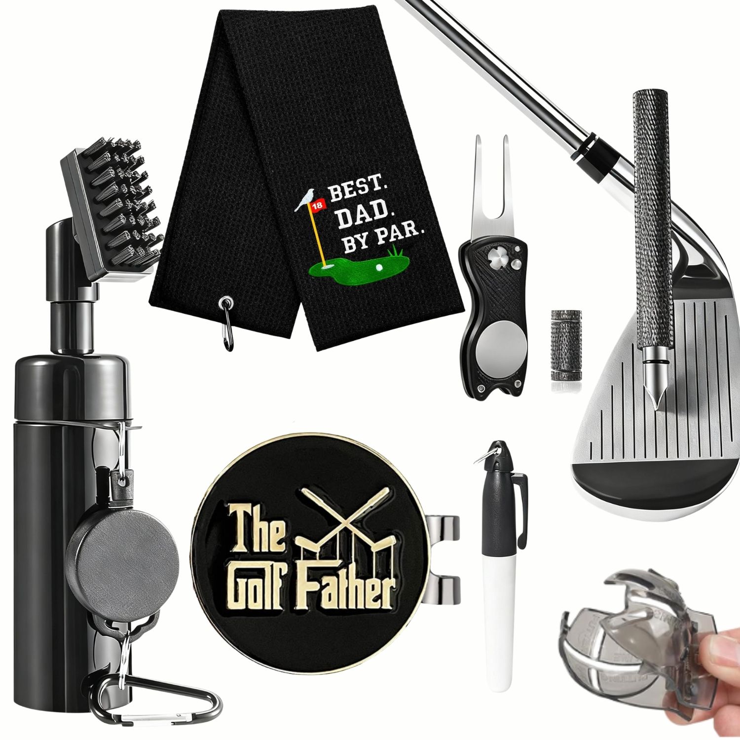 Divot Repair Tool - Набор для чистки гольф-инвентаря для гольфистов: