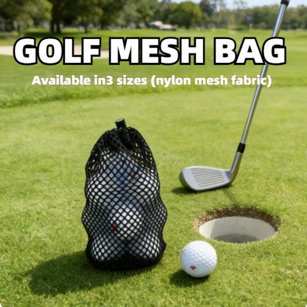Golf Equipment Drawing - Сетчатая сумка для гольфа из нейлона,