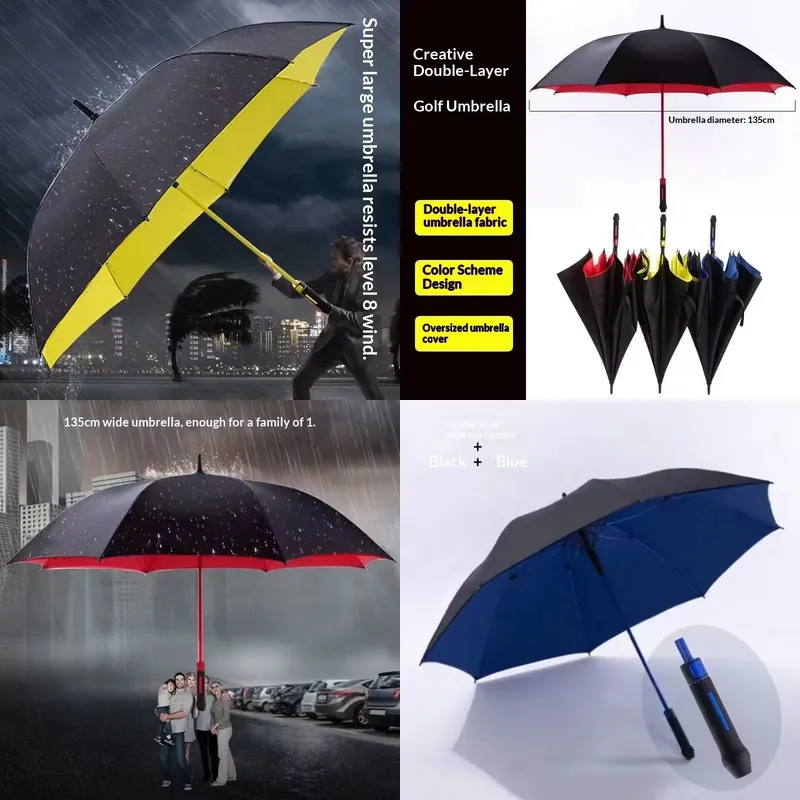 Golf Umbrella Large - Большой ветрозащитный зонт для гольфа с