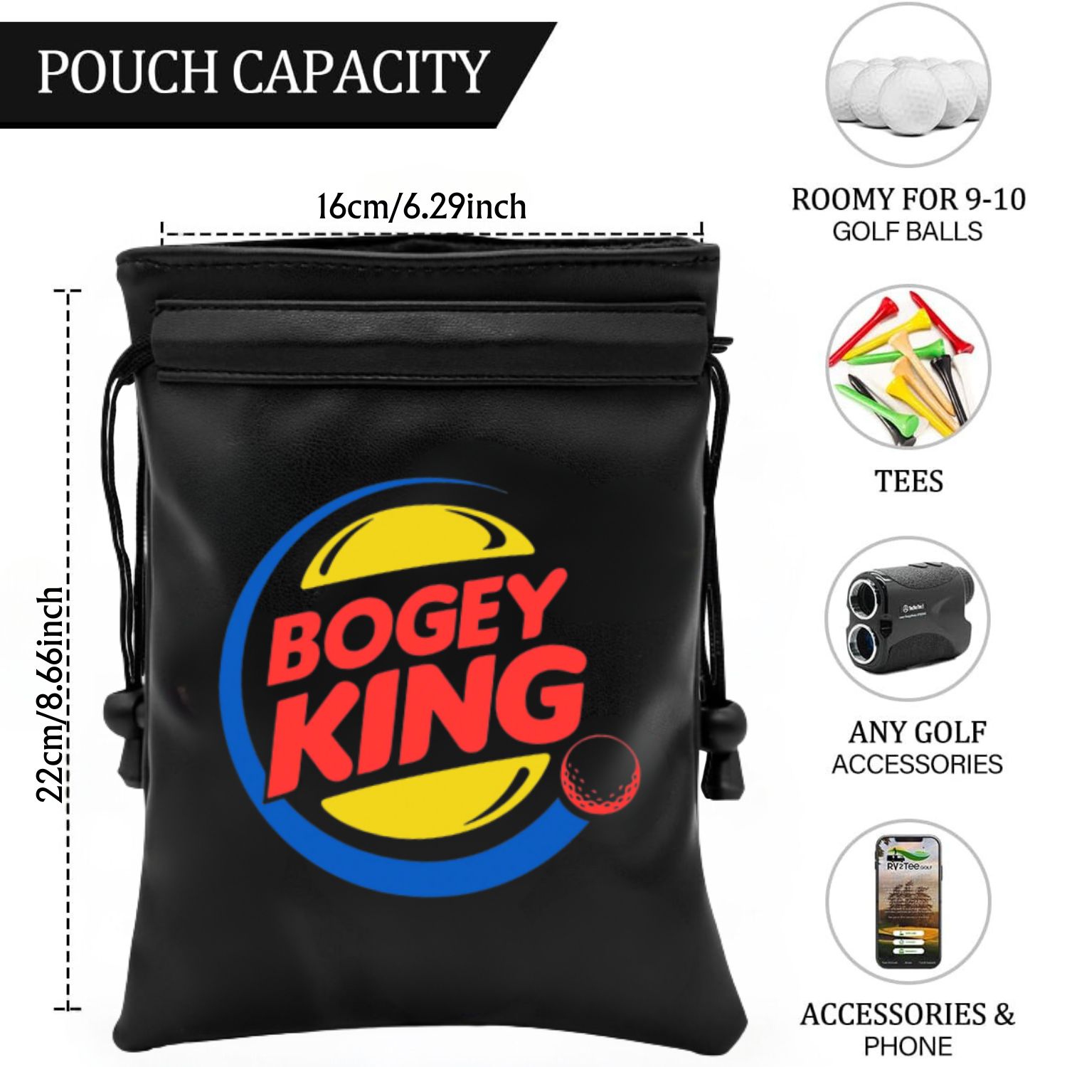Сумка для гольфа Bogey King Va – обзор и цена Golf Equipment Drawing