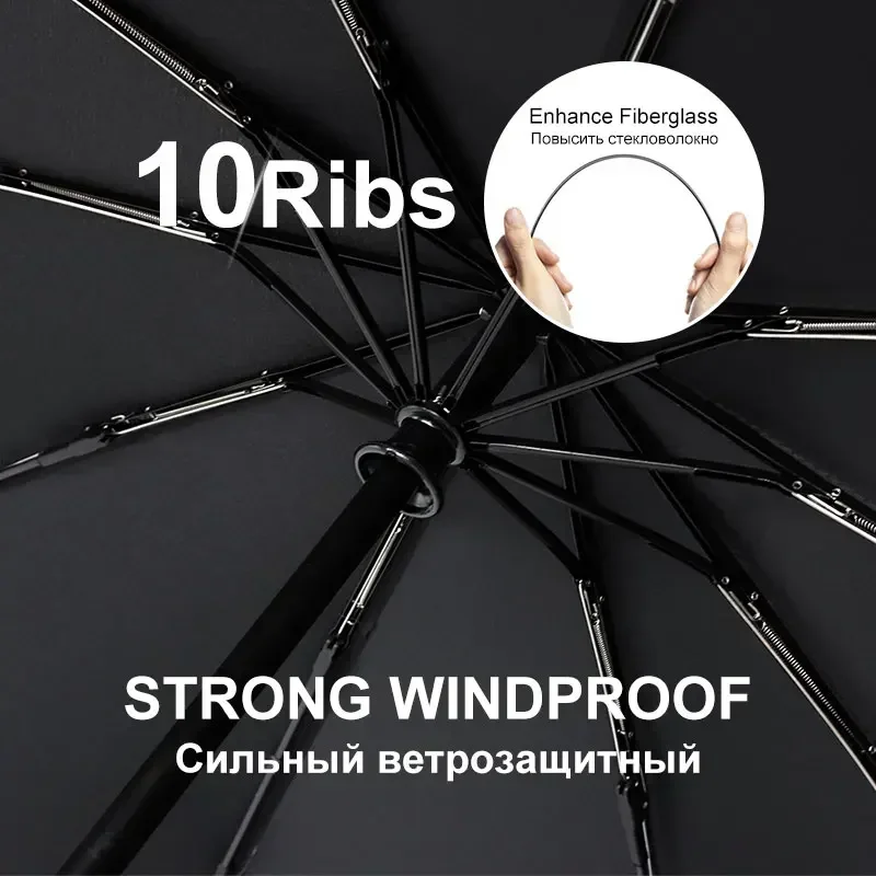 Роскошный обратный зонт для му – обзор и цена Golf Umbrella Large