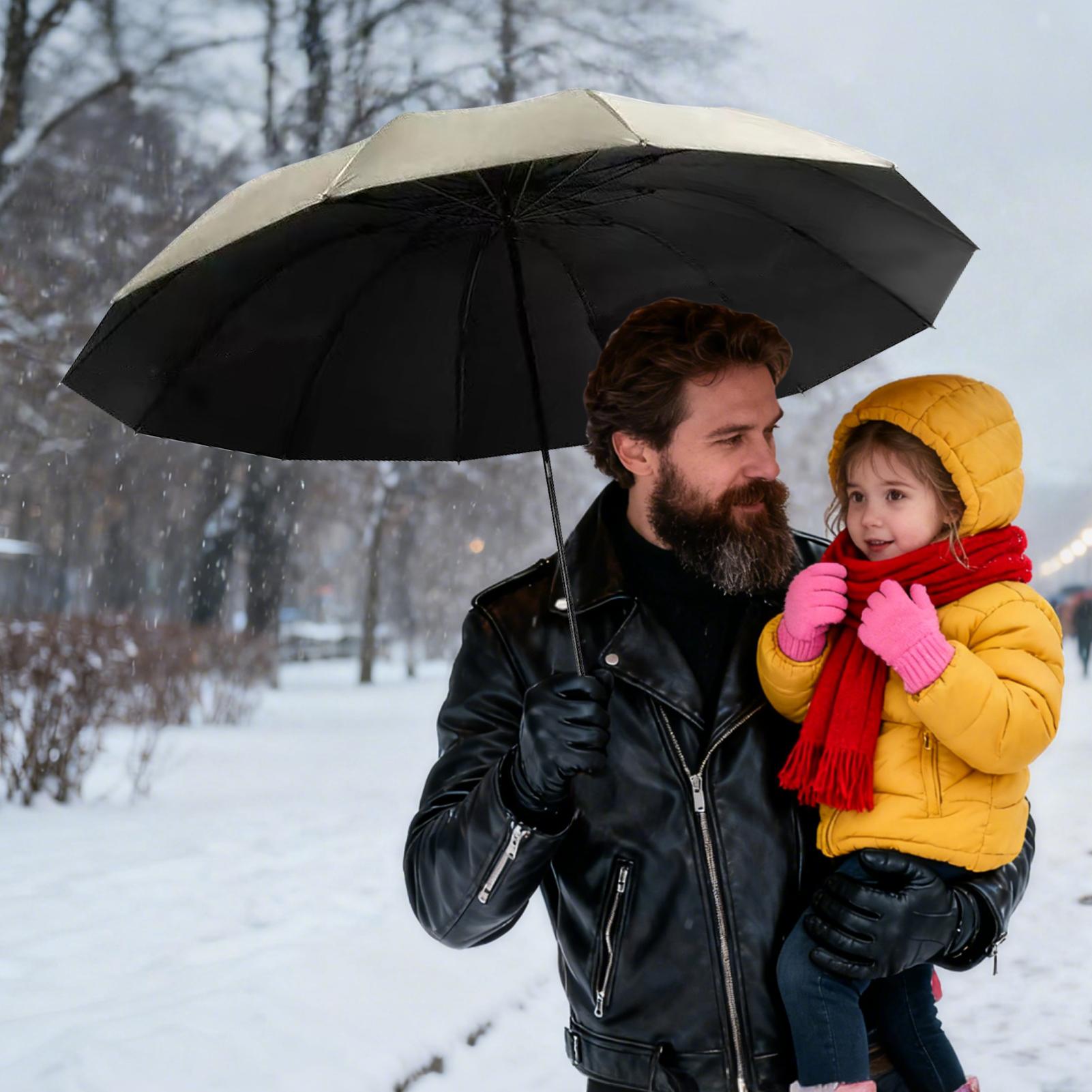 Ветрозащитный зонт, 12 ручек,  – обзор и цена Golf Umbrella Large