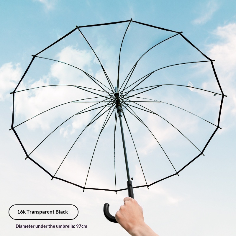 Пара прозрачных больших ветроз – обзор и цена Golf Umbrella Large