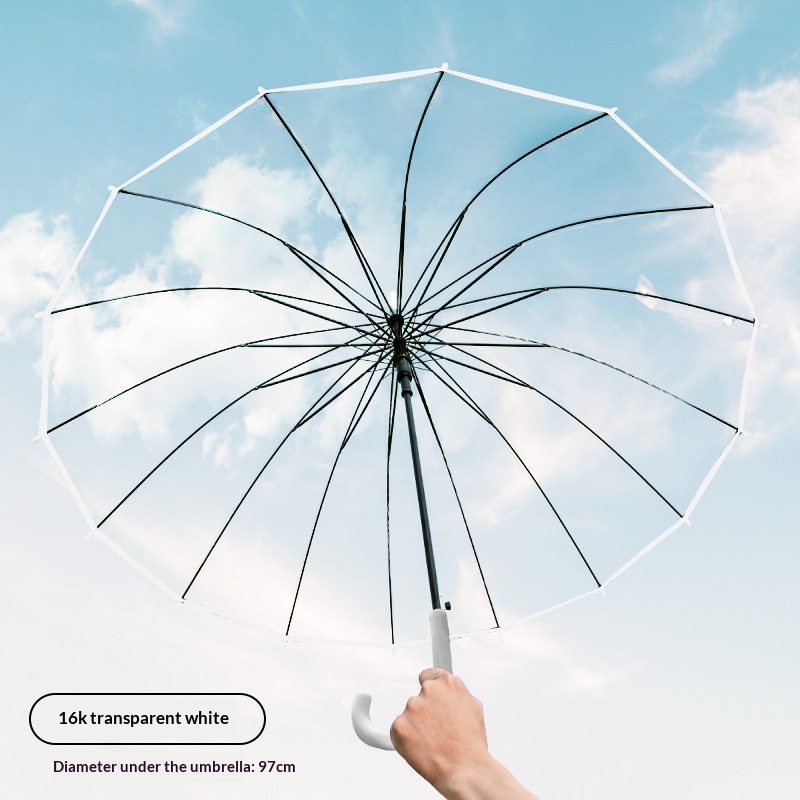 Пара прозрачных больших ветроз – обзор и цена Golf Umbrella Large