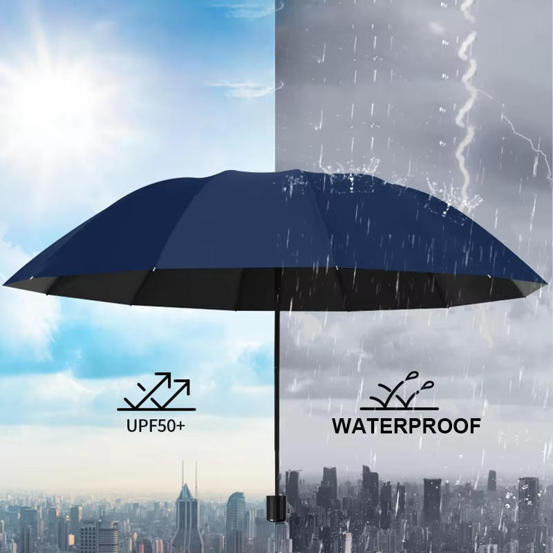 Большой ветрозащитный УФ-зонт, – обзор и цена Golf Umbrella Large
